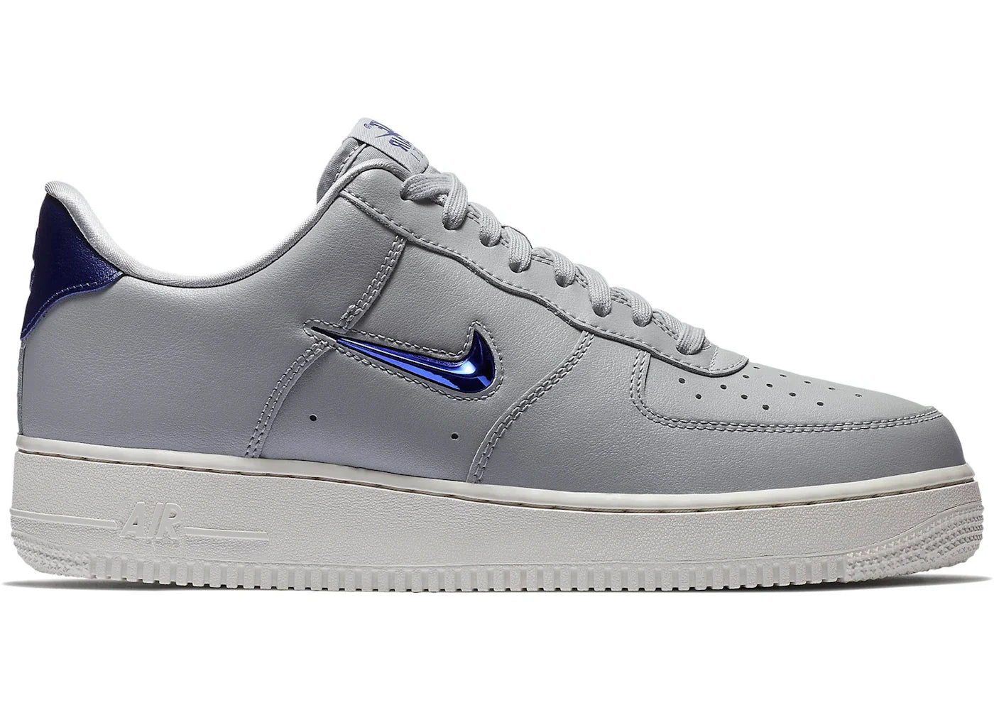 Nike Air Force 1 Low Jewel Wolf Grey Royal Blue
