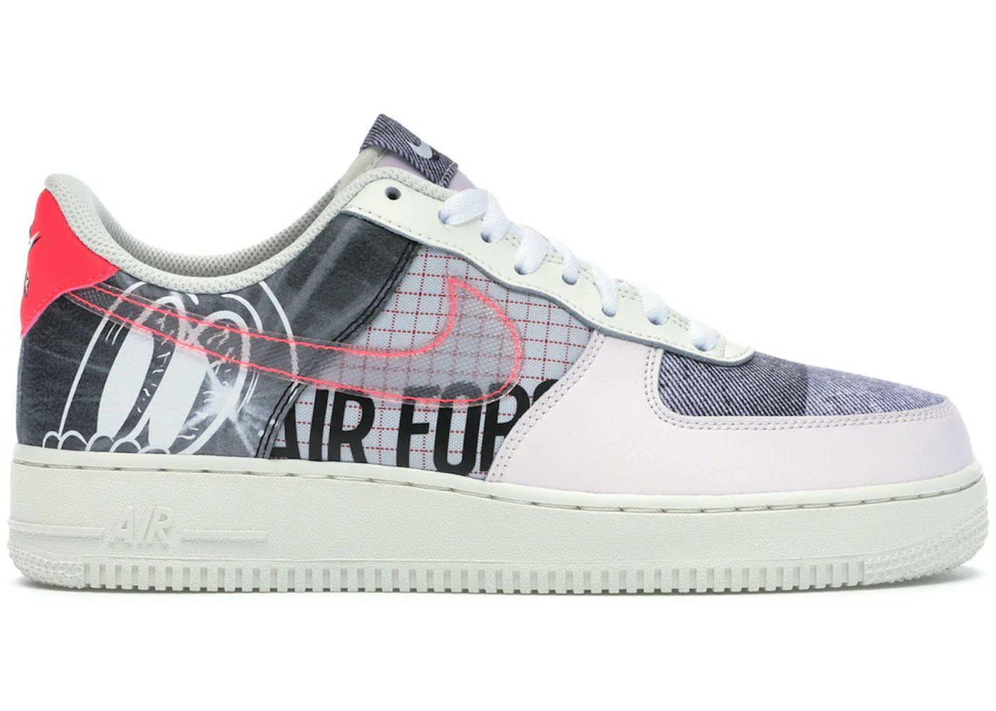 Nike Air Force 1 Low Light Soft Pink Pure Platinum
