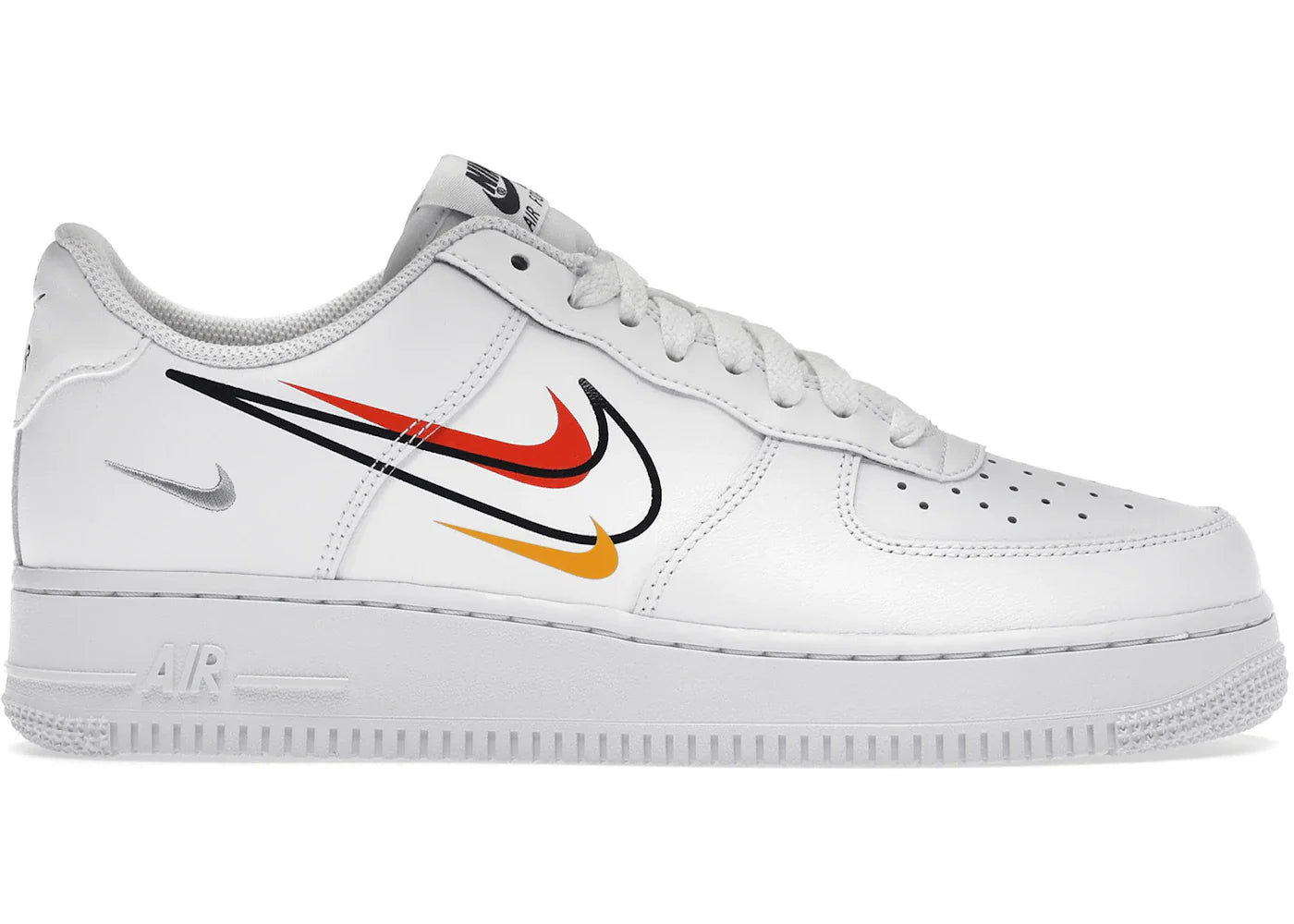 Nike Air Force 1 Low Multi-Swoosh White