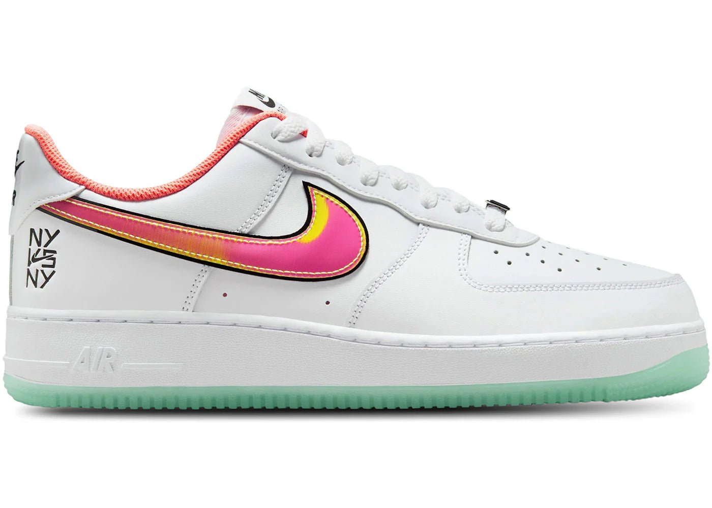 Nike Air Force 1 Low NY vs. NY White Crimson Pulse
