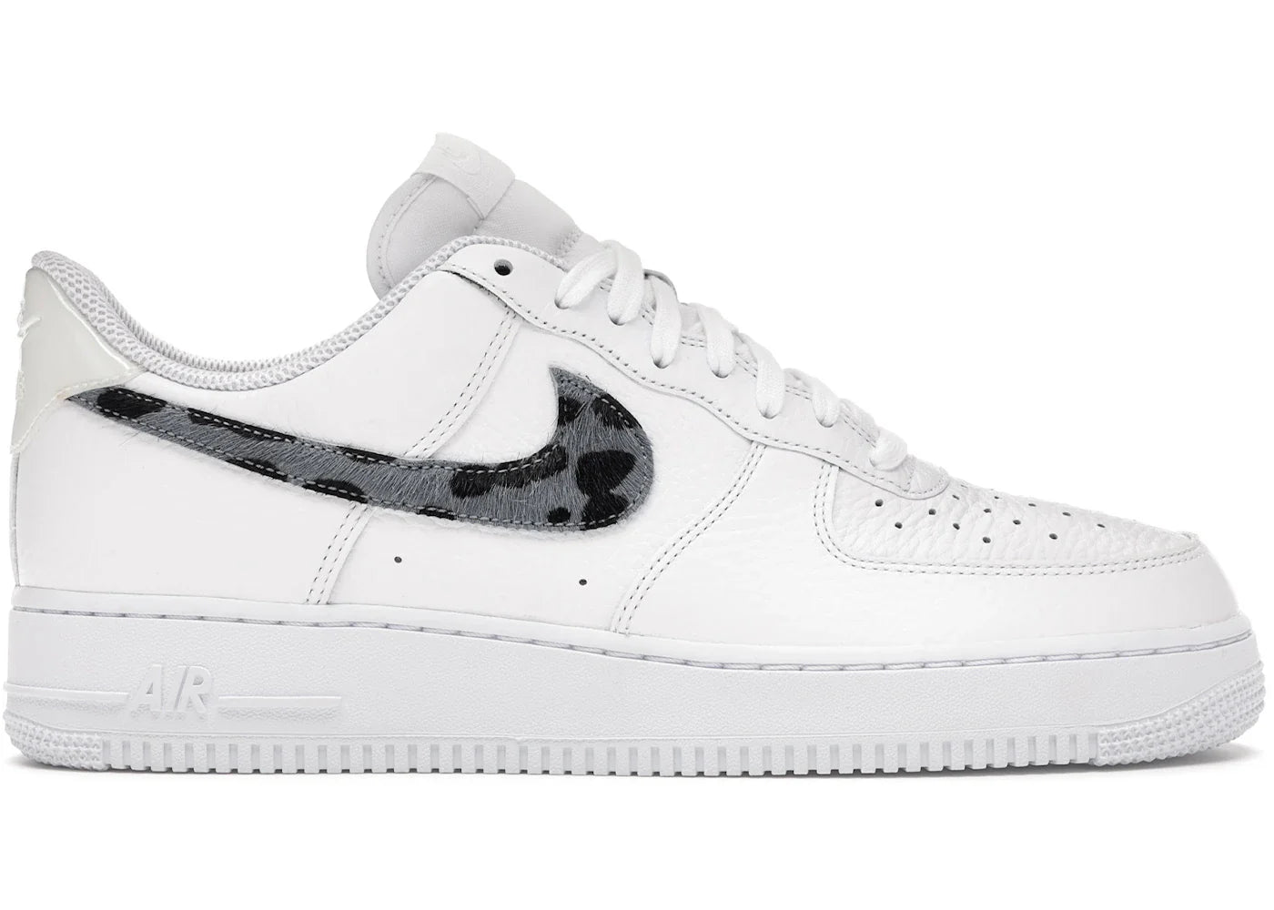 Nike Air Force 1 Low Pony Hair Snakeskin Midnight Turquoise