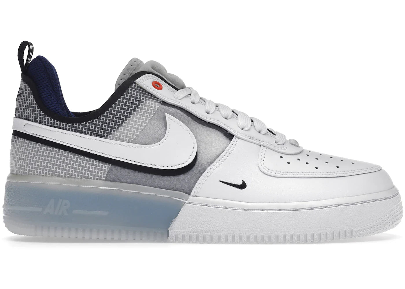 Nike Air Force 1 Low React Split White Photo Blue