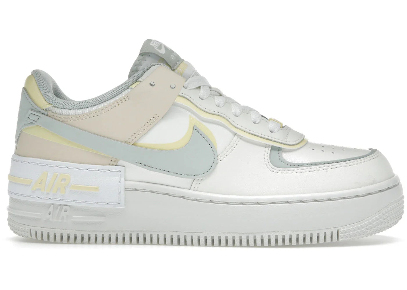 Nike Air Force 1 Low Shadow Sail Light Silver Citron Tint (Women's)