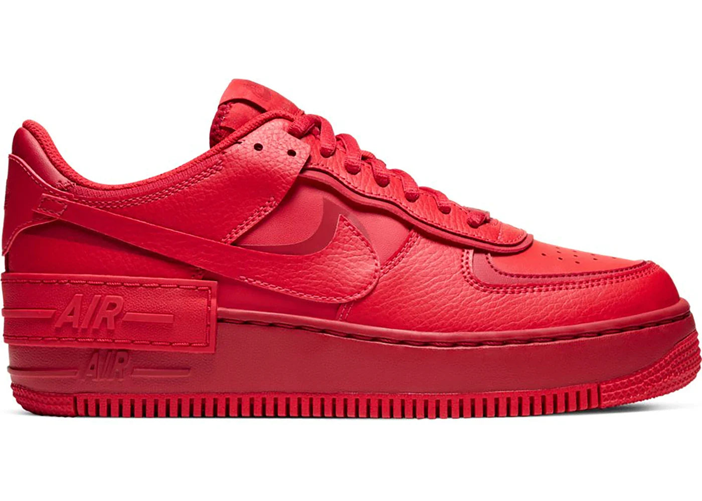 Nike Air Force 1 Low Shadow Triple Red (Women's)
