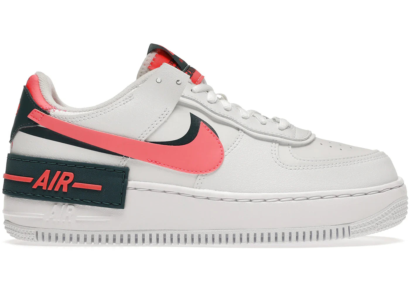 Nike Air Force 1 Low Shadow White Solar Red (Women's)