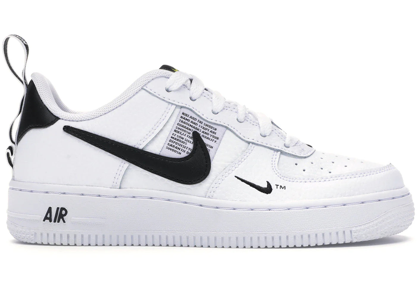 Nike Air Force 1 Low Utility White Black (GS)