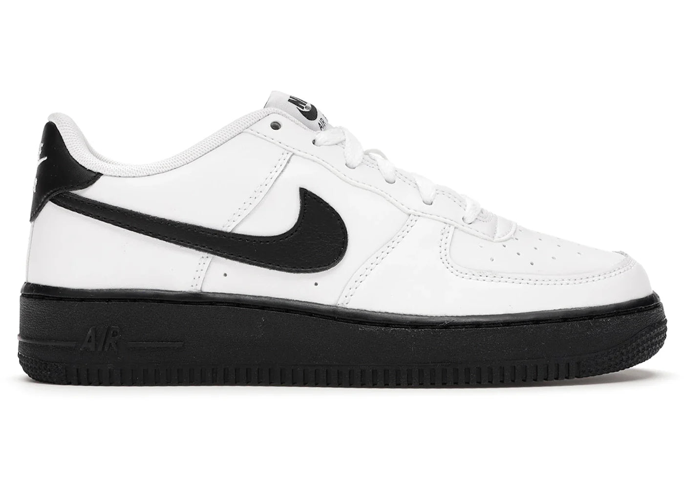 Nike Air Force 1 Low White Black Midsole (GS)