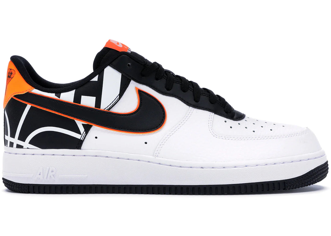 Nike Air Force 1 Low White Black Orange