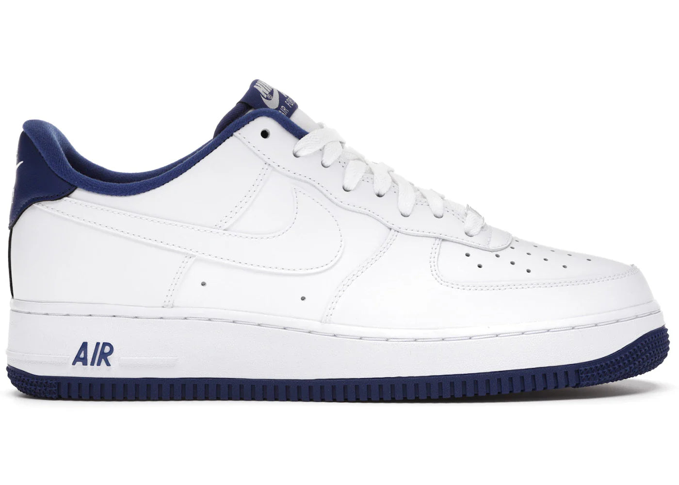 Nike Air Force 1 Low White Deep Royal Blue