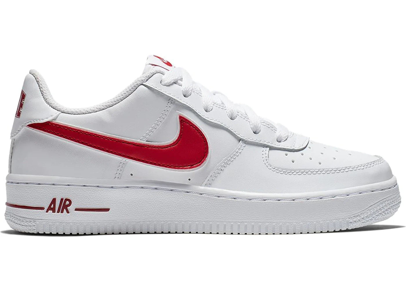 Nike Air Force 1 Low White Gym Red (GS)
