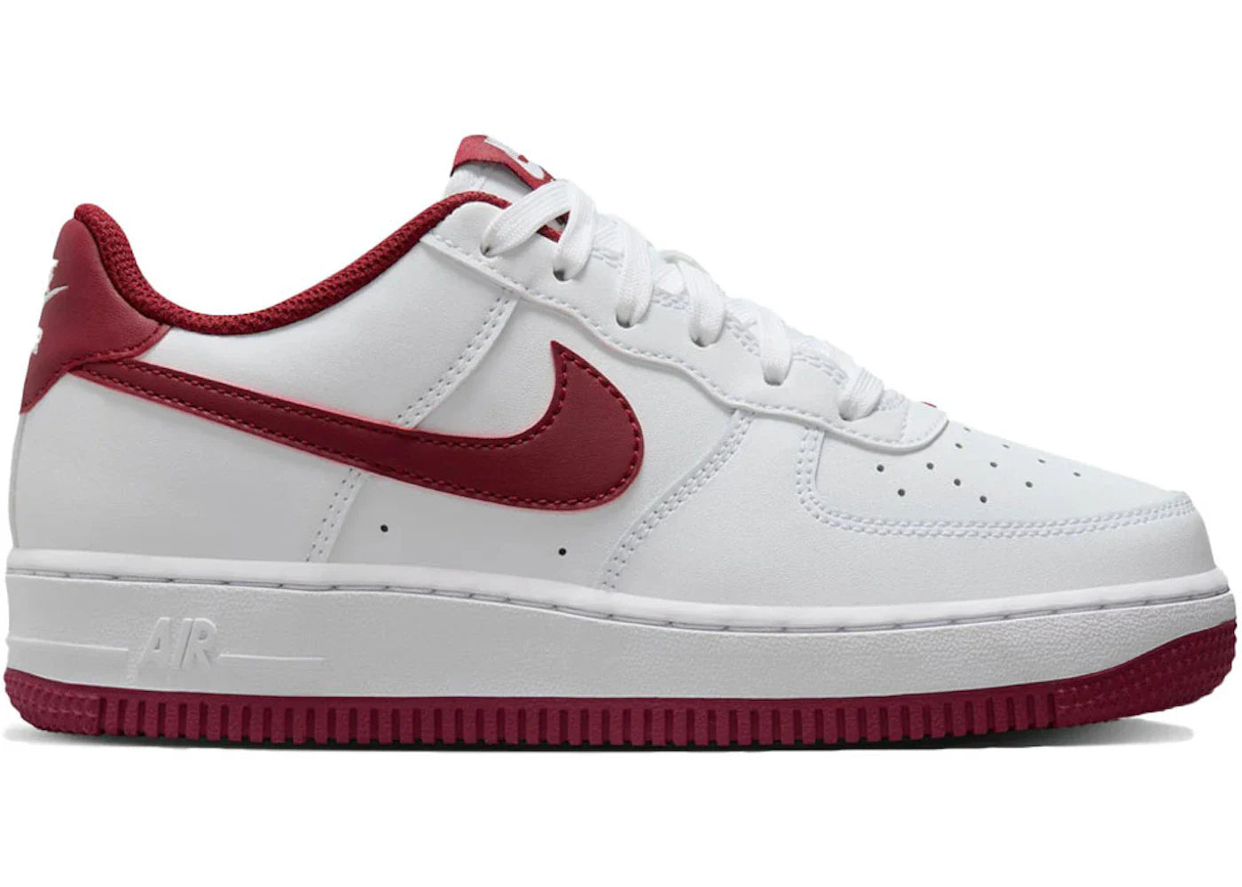 Nike Air Force 1 Low White Team Red (GS)