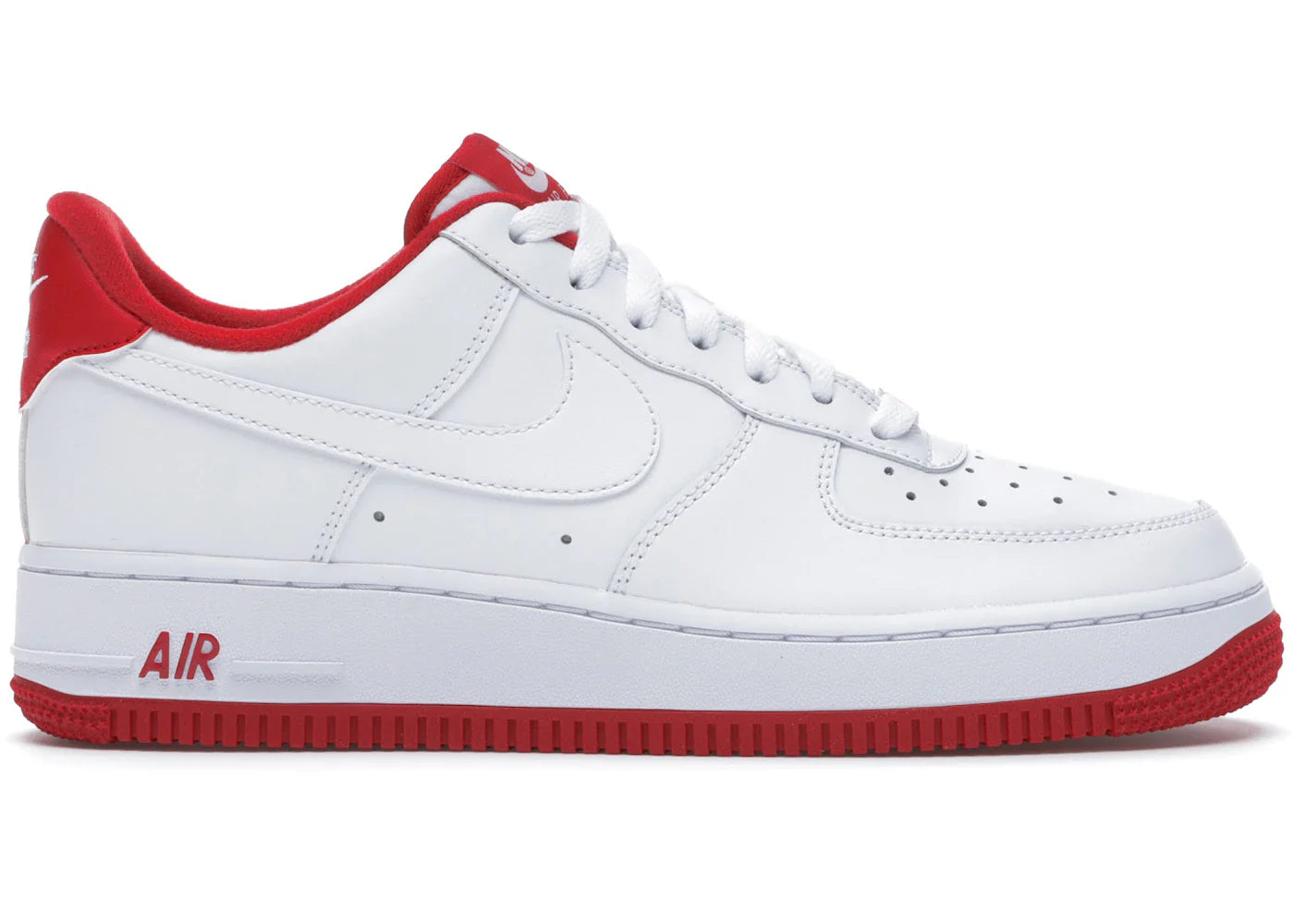 Nike Air Force 1 Low White University Red