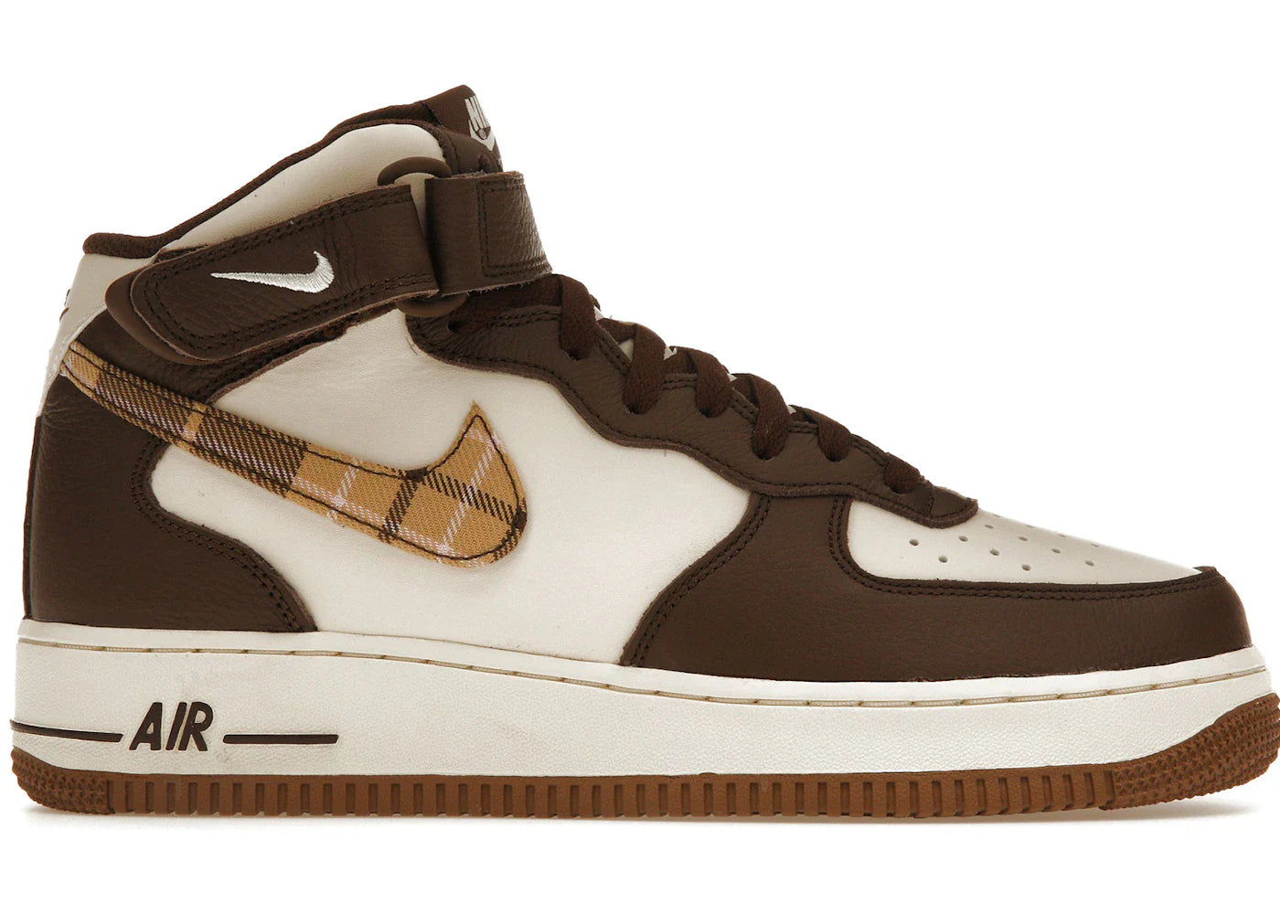 Nike Air Force 1 Mid '07 Brown Plaid