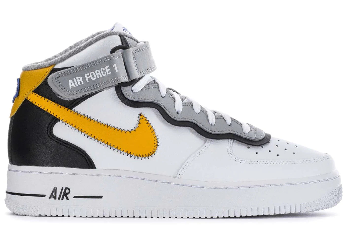 Nike Air Force 1 Mid Athletic Club White Dark Sulfur
