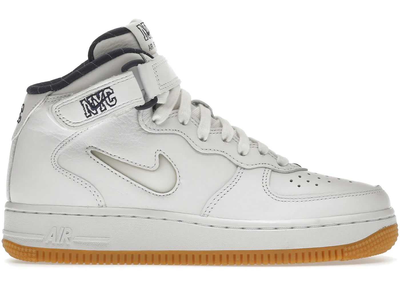Nike Air Force 1 Mid QS Jewel NYC White Midnight Navy