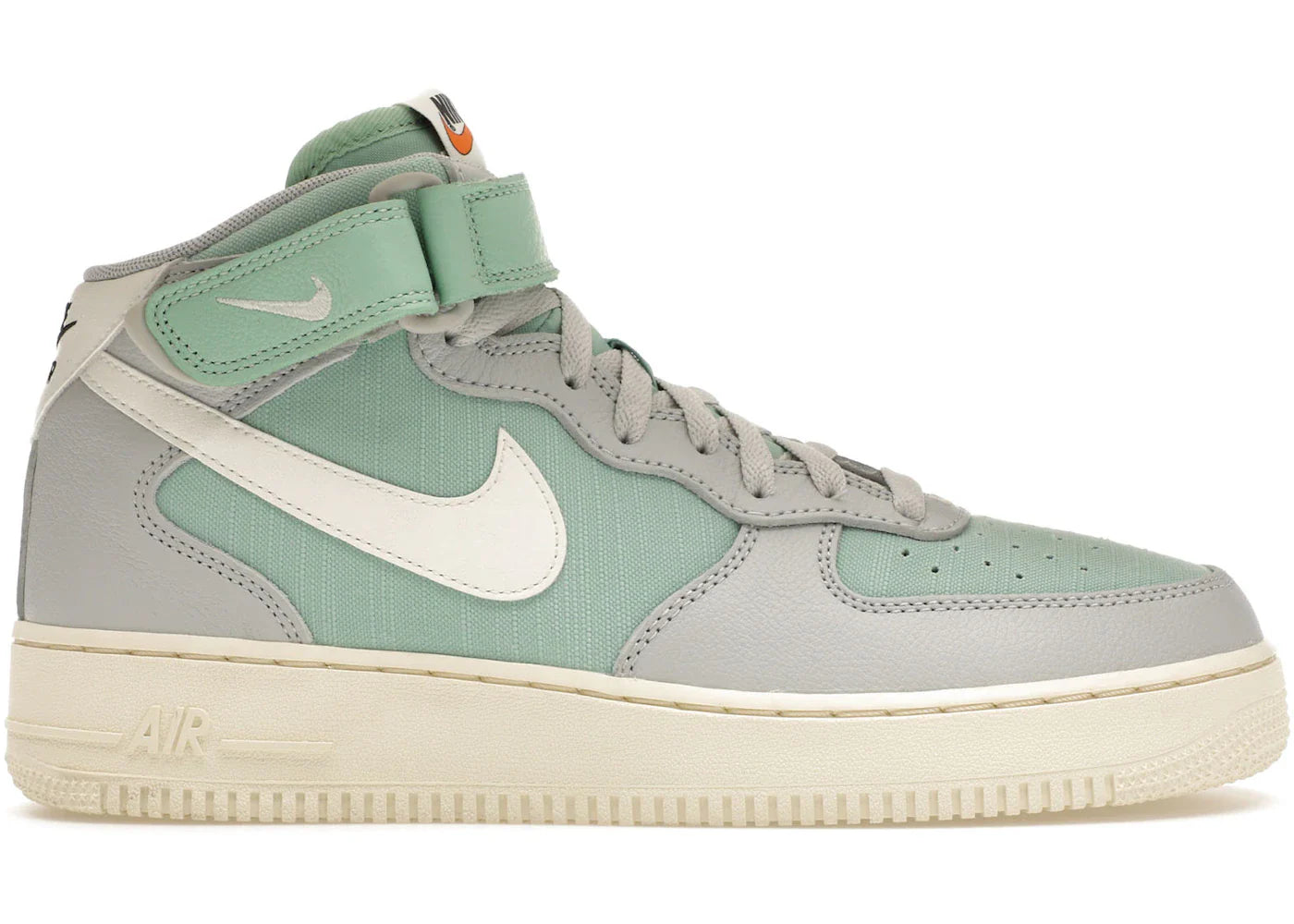Nike Air Force 1 Mid '07 LX Grey Fog Enamel Green
