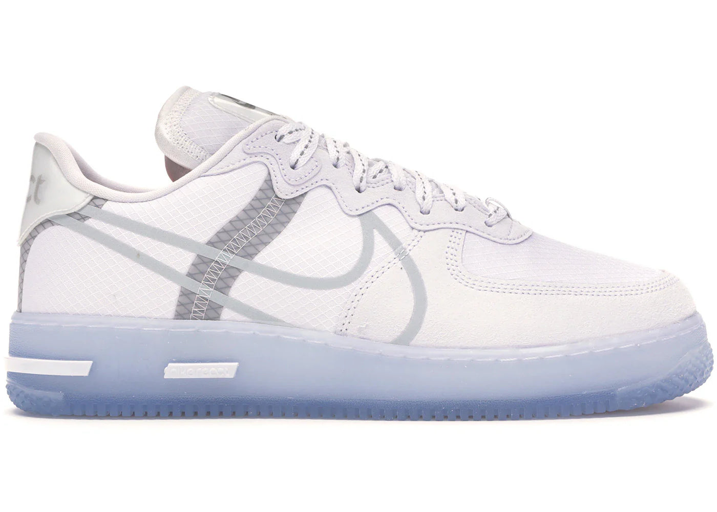 Nike Air Force 1 React White Light Bone