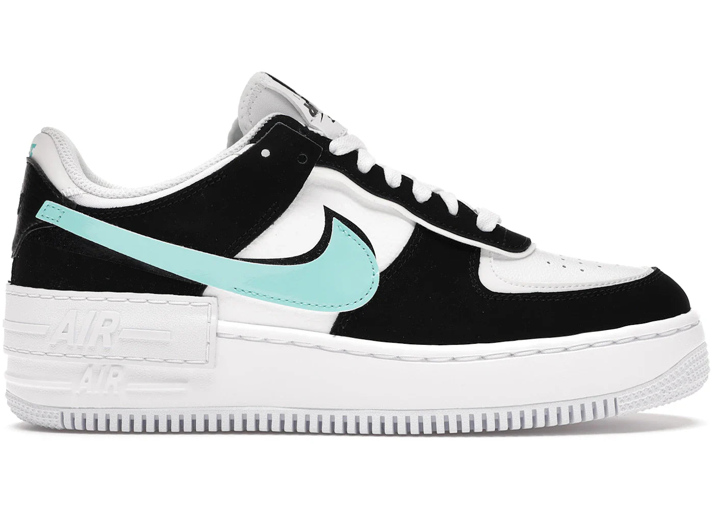 Nike Air Force 1 Low Shadow White Black Aurora (Women's)