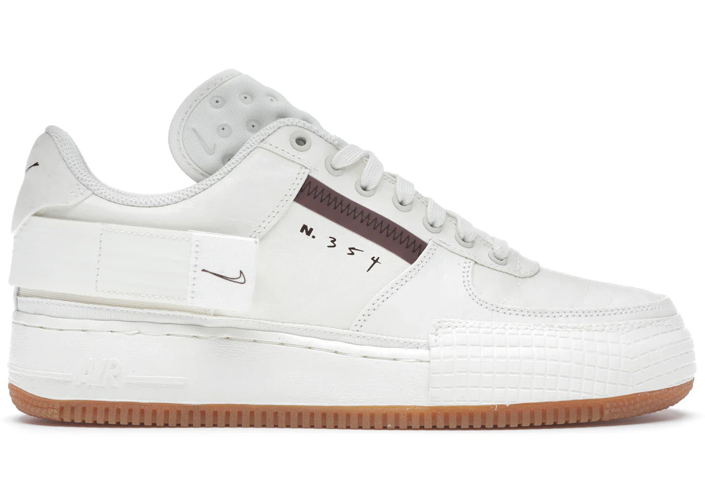 Nike Air Force 1 Type Sail Gum