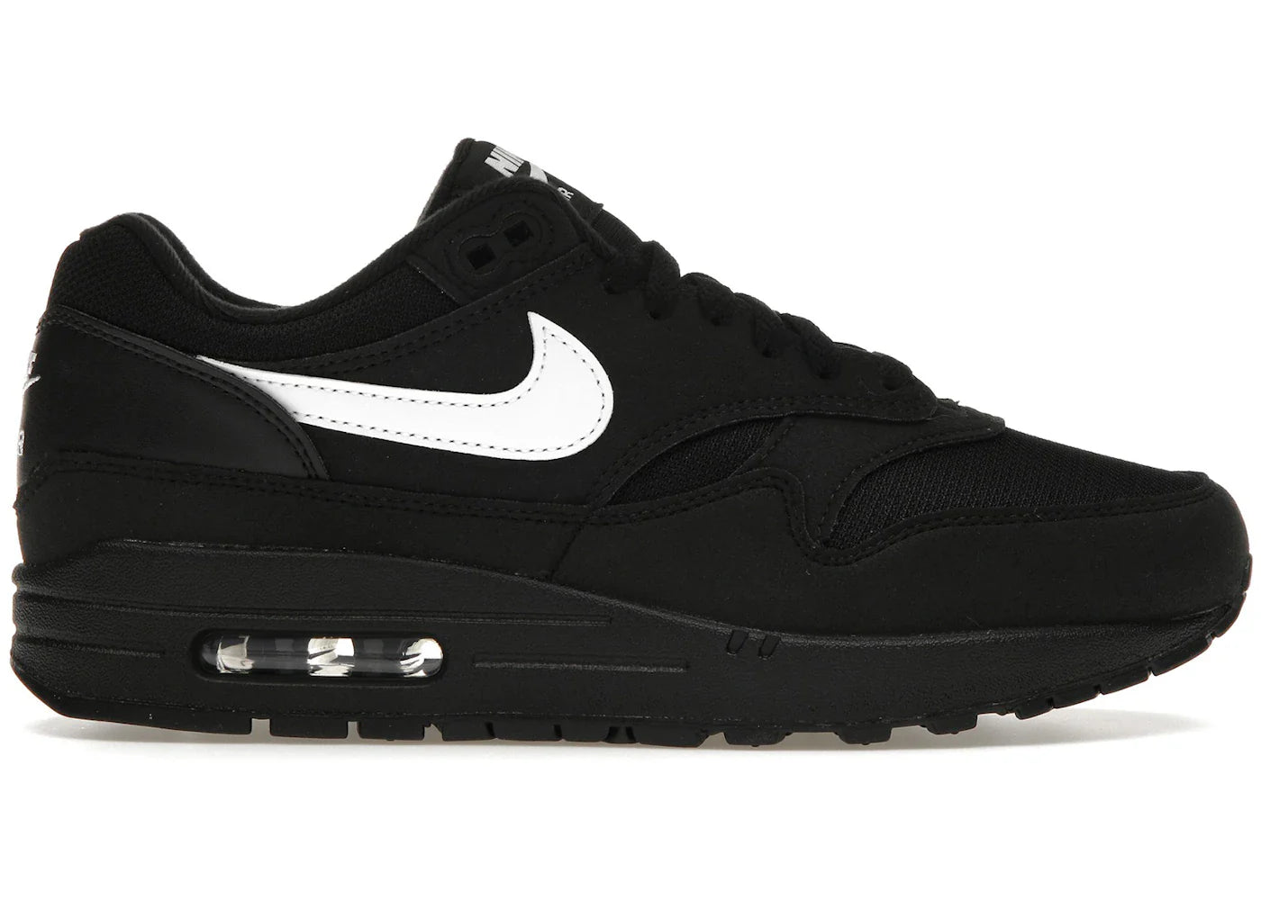 Nike Air Max 1 Black White Swoosh