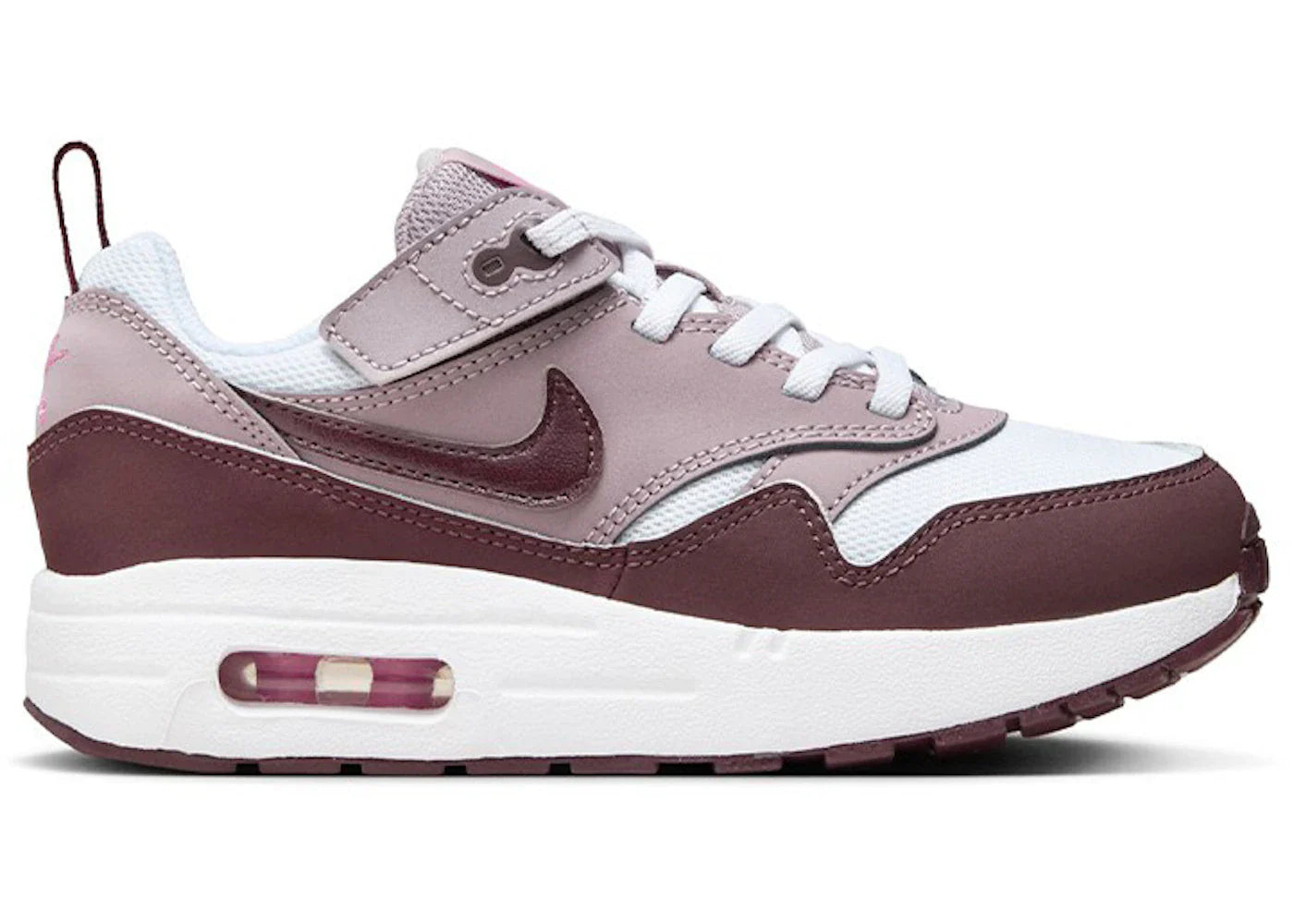 Nike Air Max 1 EasyOn Light Violet Burgundy Crush (PS)