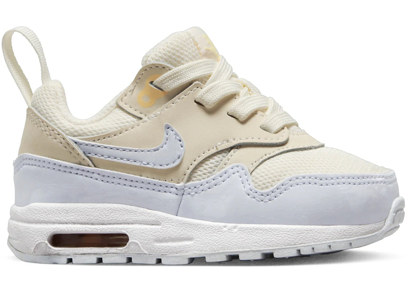 Nike Air Max 1 EasyOn Pale Ivory Melon Tint White Football Grey (I)