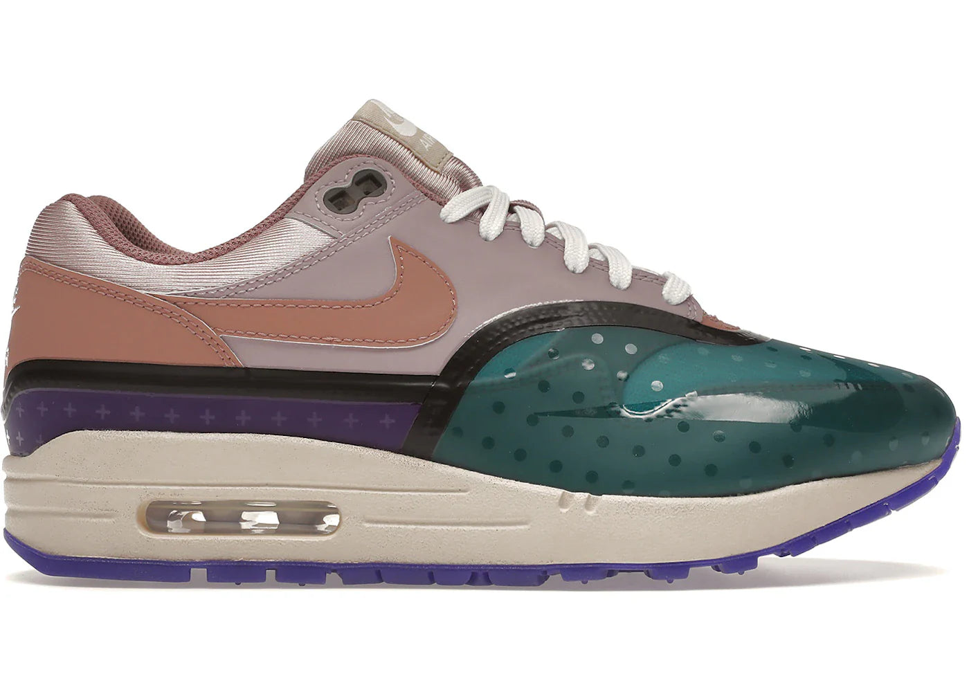 Nike Air Max 1 Premium Plum Fog Fossil Rose (Women's)