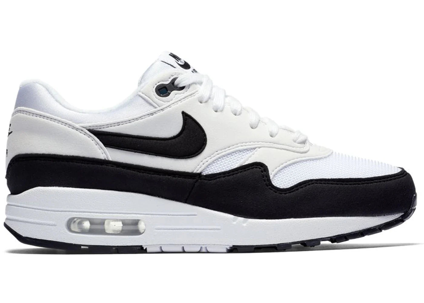 Nike Air Max 1 White Black (Women's)