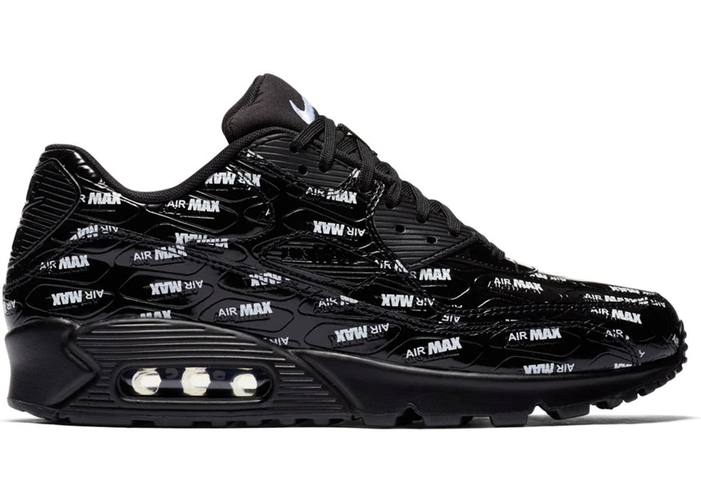 Nike Air Max 90 All-Over Print Black White