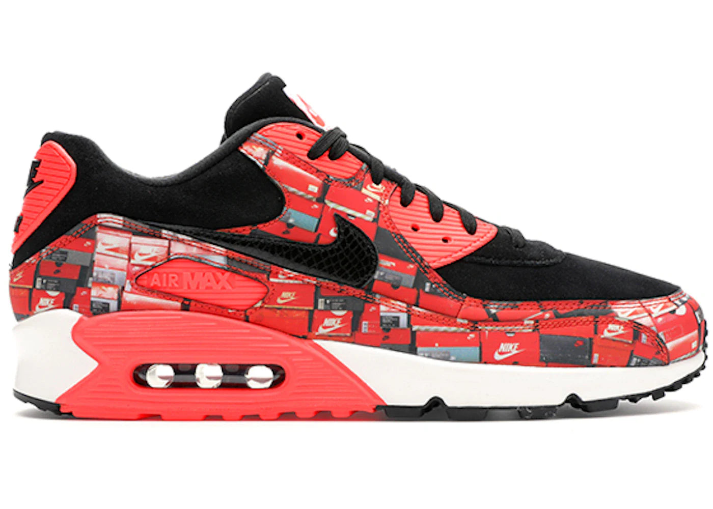 Nike Air Max 90 atmos We Love Nike (Bright Crimson)