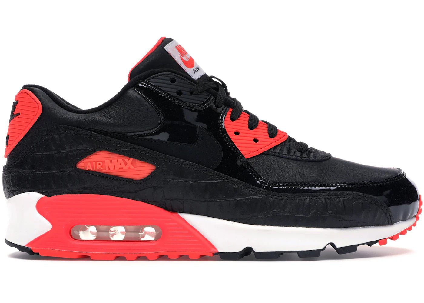 Nike Air Max 90 Black Croc Infrared