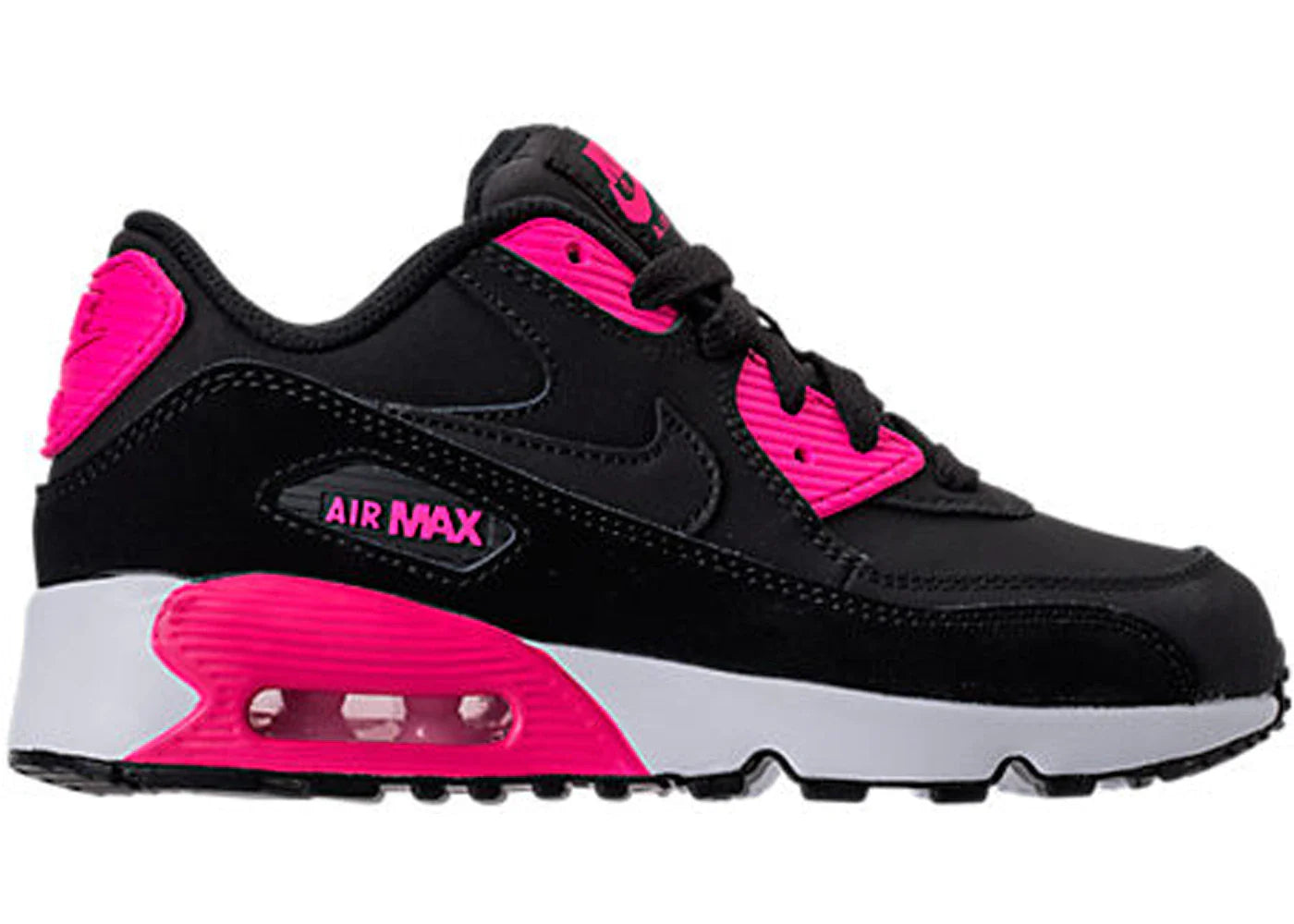 Nike Air Max 90 Black Prism Pink (PS)