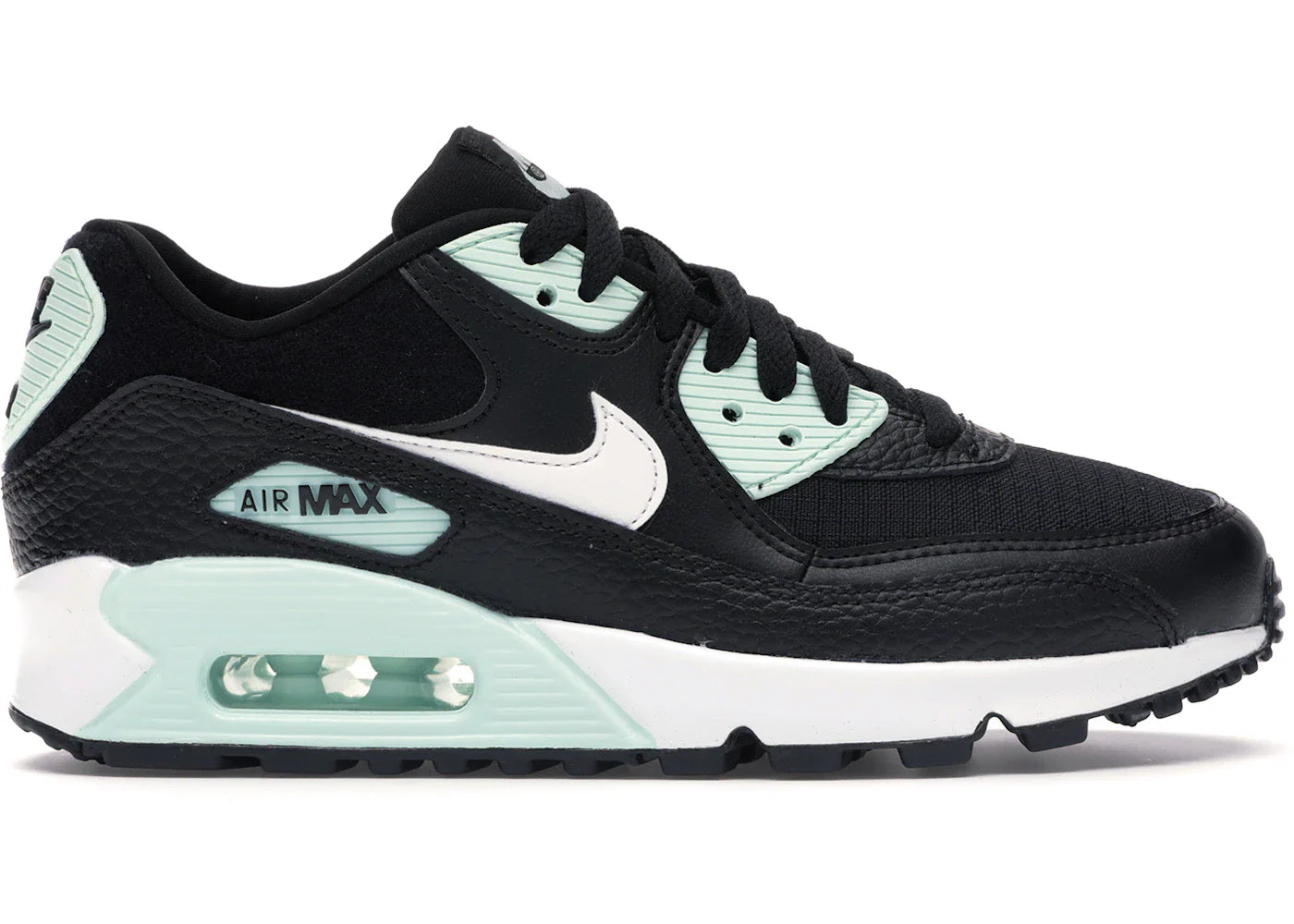 Nike Air Max 90 Black Summit White Igloo (Women's)