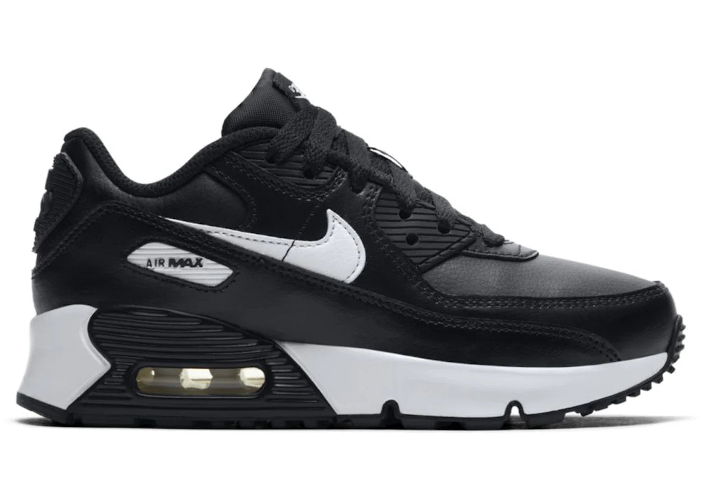 Nike Air Max 90 Black White (PS)