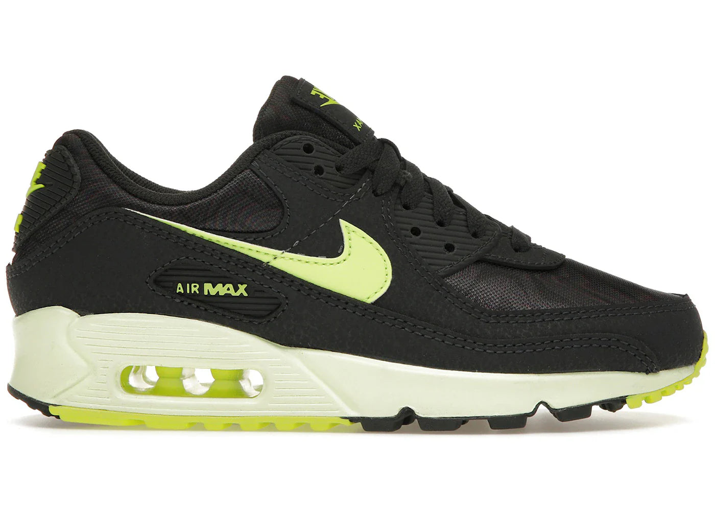 Nike Air Max 90 Dark Smoke Grey Volt (Women's)