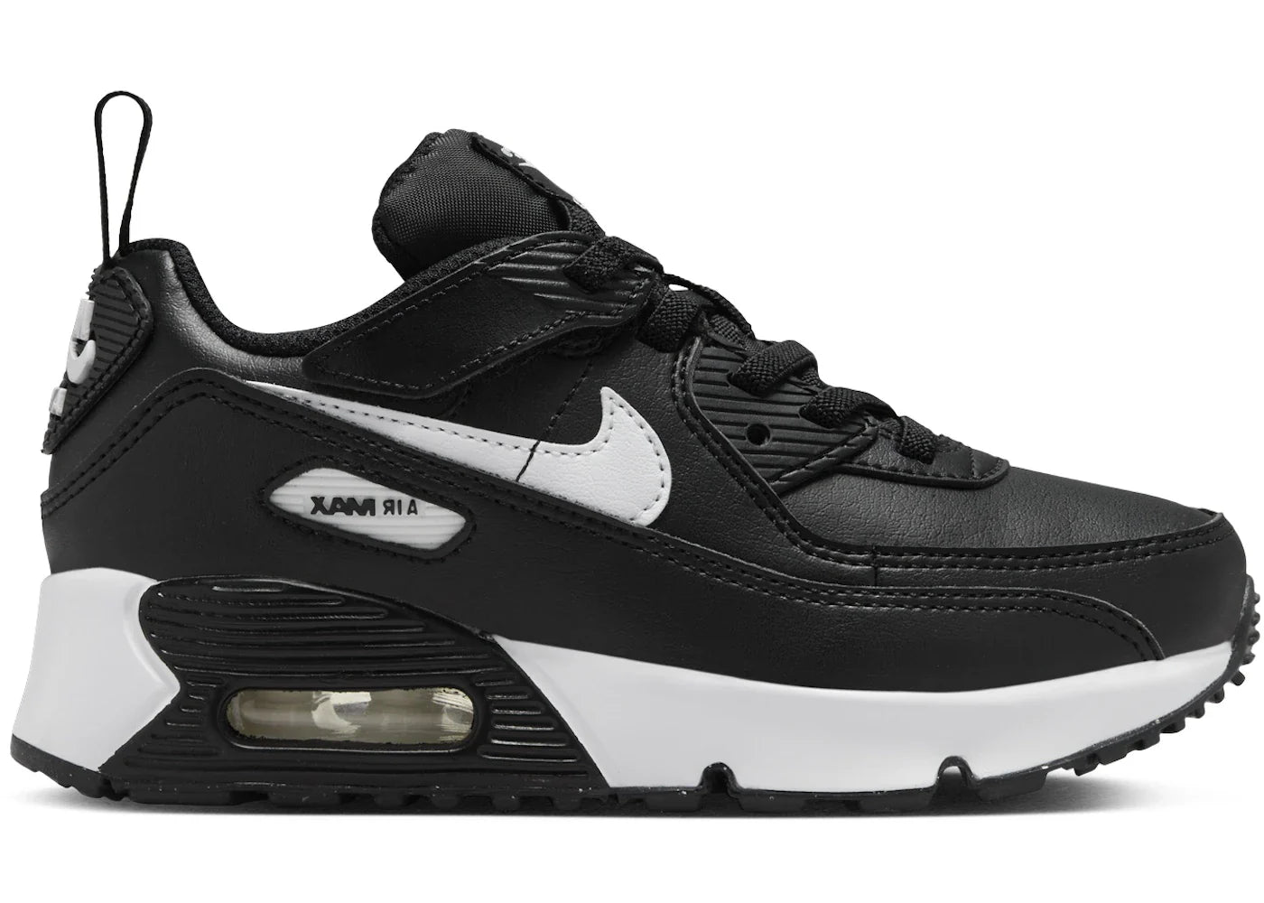 Nike Air Max 90 EasyOn Black White (PS)