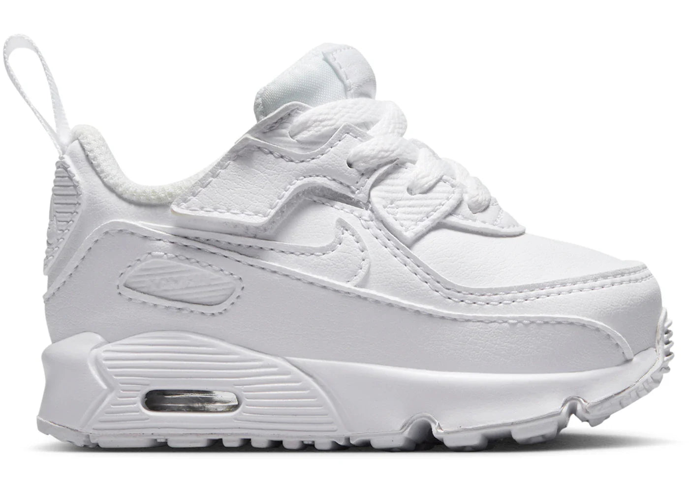 Nike Air Max 90 EasyOn White Metallic Silver (TD)