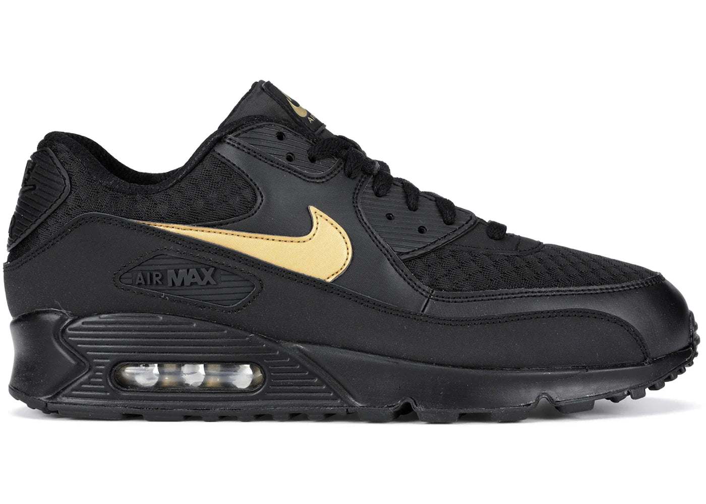Nike Air Max 90 Essential Black Gold