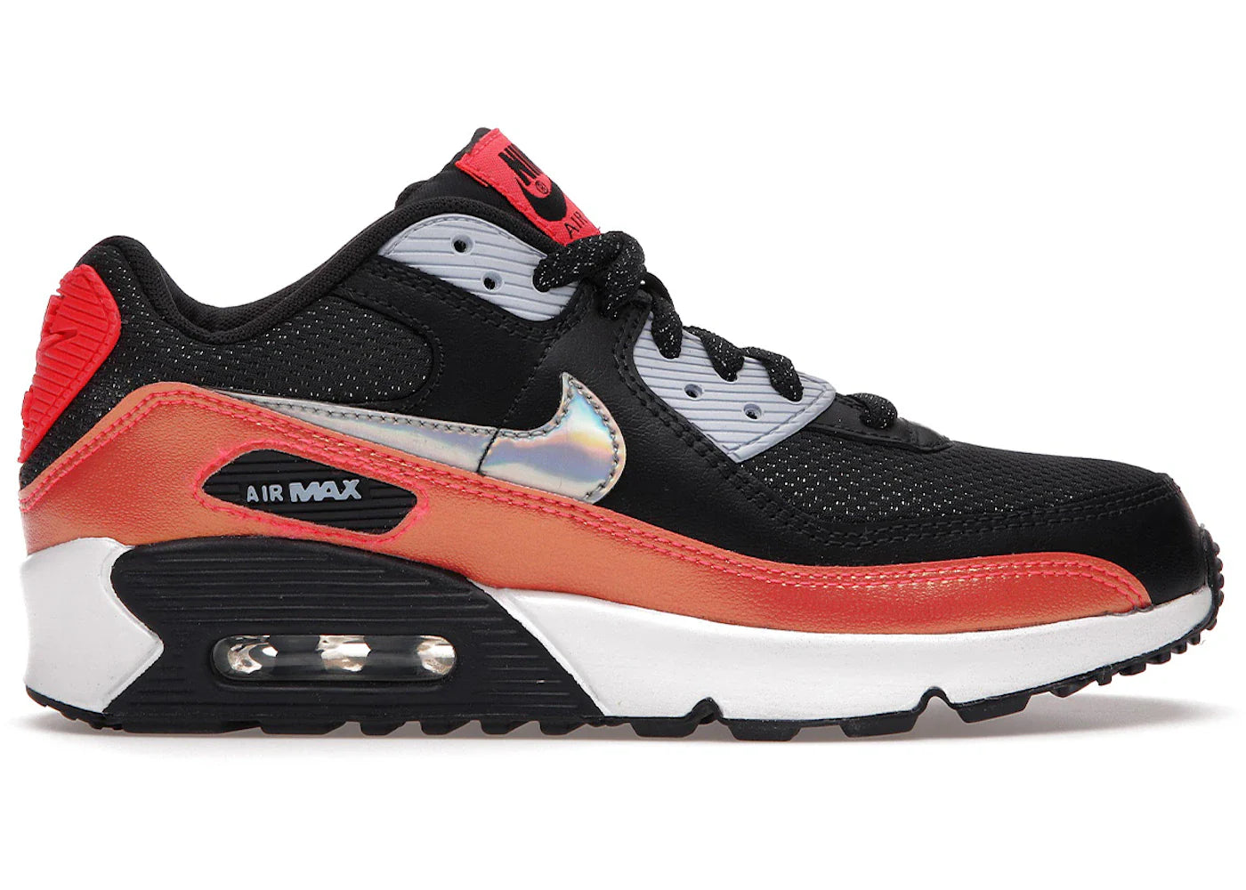 Nike Air Max 90 FP Off Noir Laser Crimson (GS)