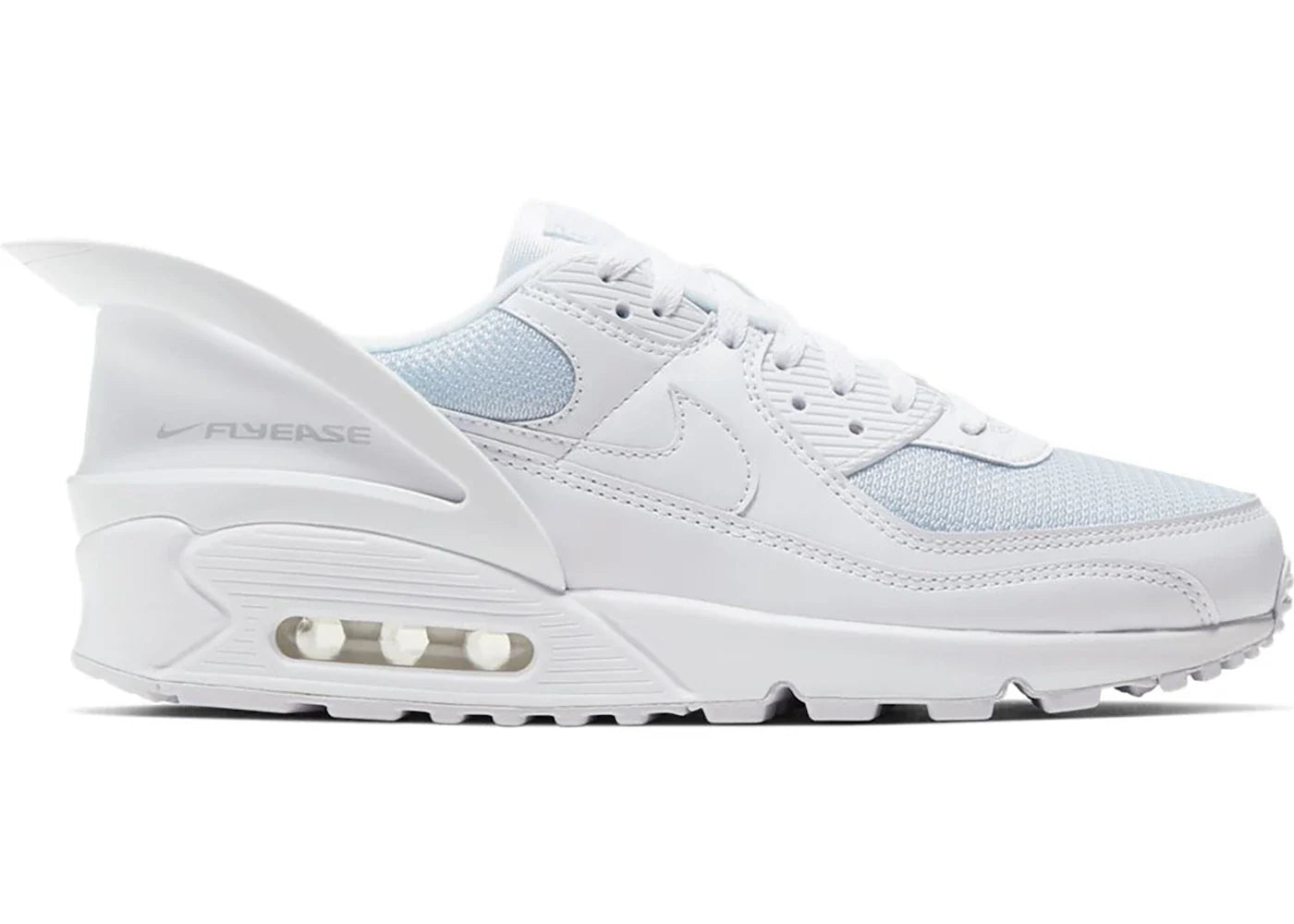 Nike Air Max 90 Flyease Triple White