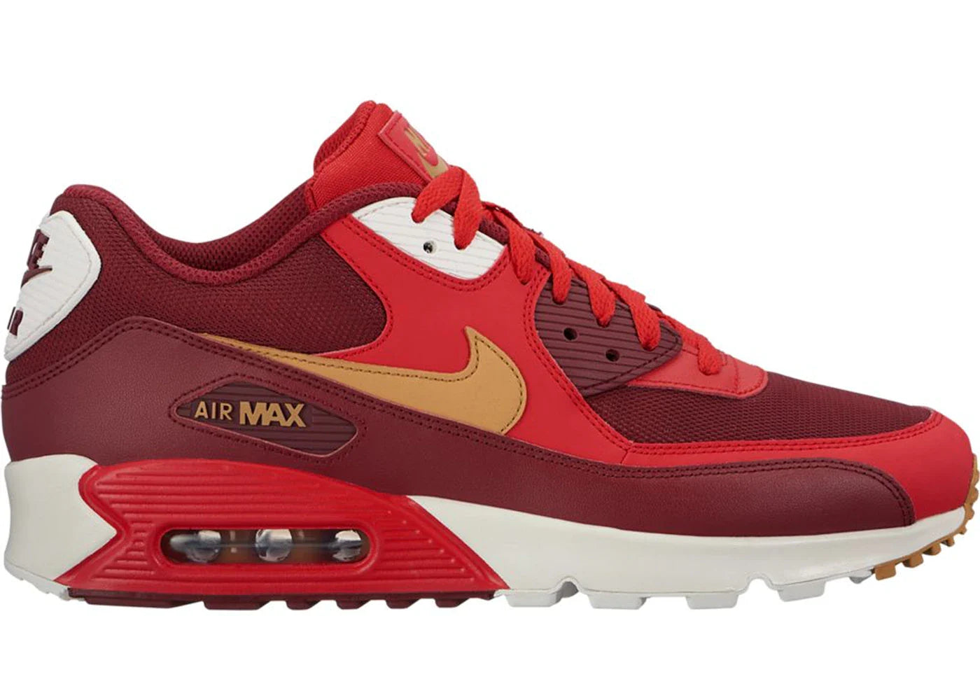 Nike Air Max 90 Game Red Elemental Gold