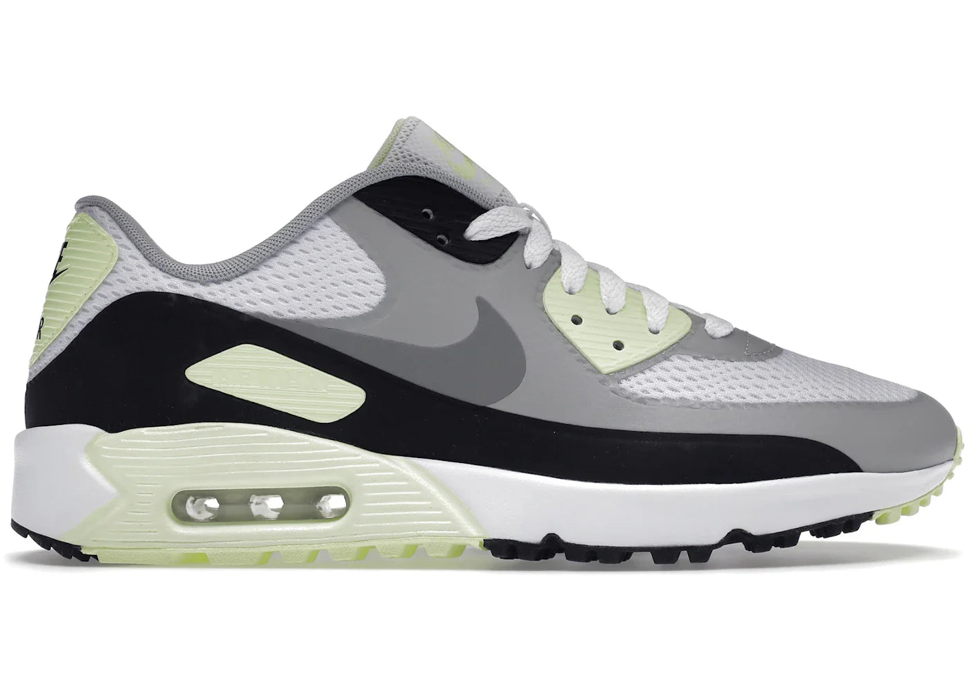 Nike Air Max 90 Golf White Particle Grey Barely Volt
