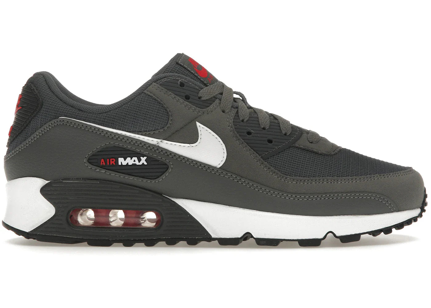 Nike Air Max 90 Iron Grey University Red