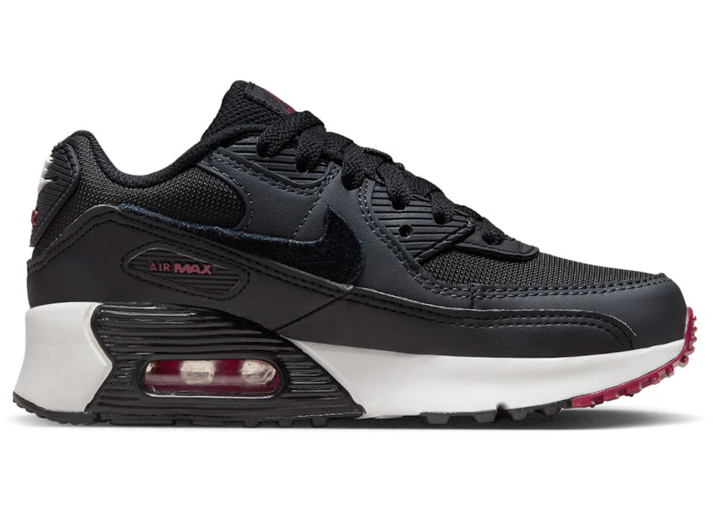 Nike Air Max 90 LTR Anthracite Team Red (PS)