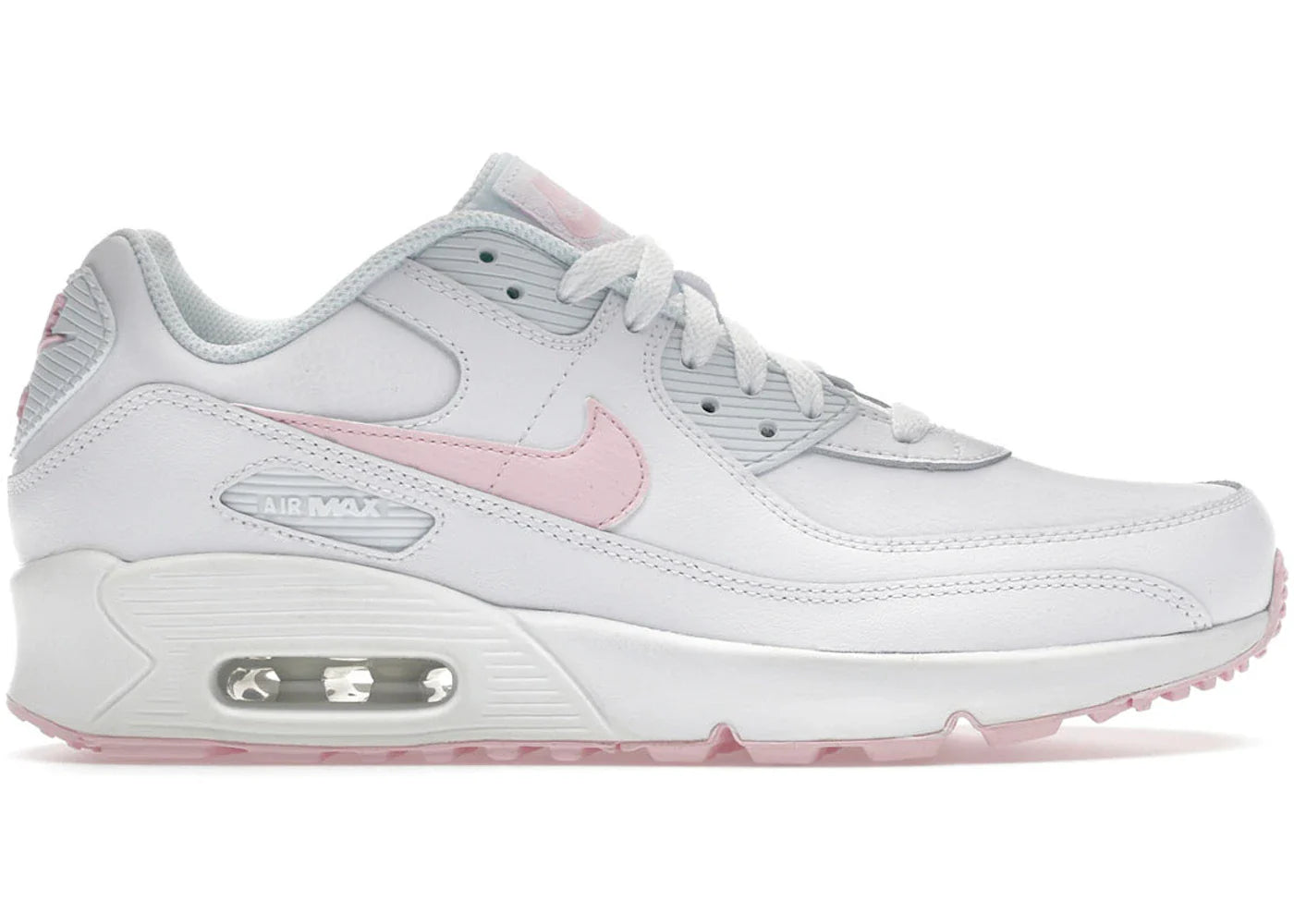 Nike Air Max 90 LTR White Pink Foam (GS)