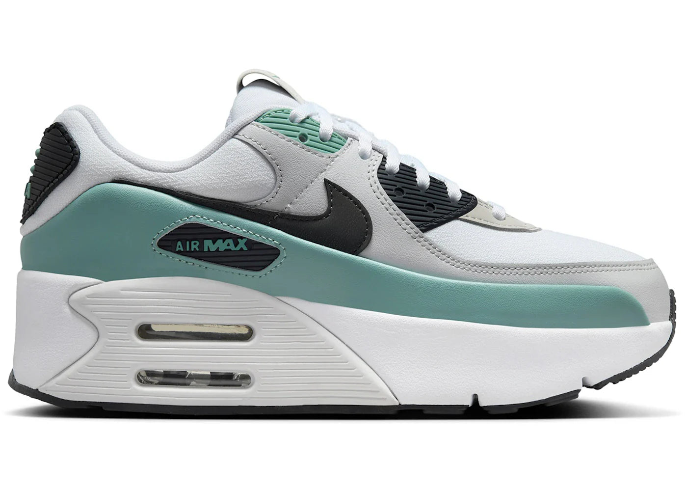 Nike Air Max 90 LV8 White Cannon Vast Grey Anthracite (Women's)