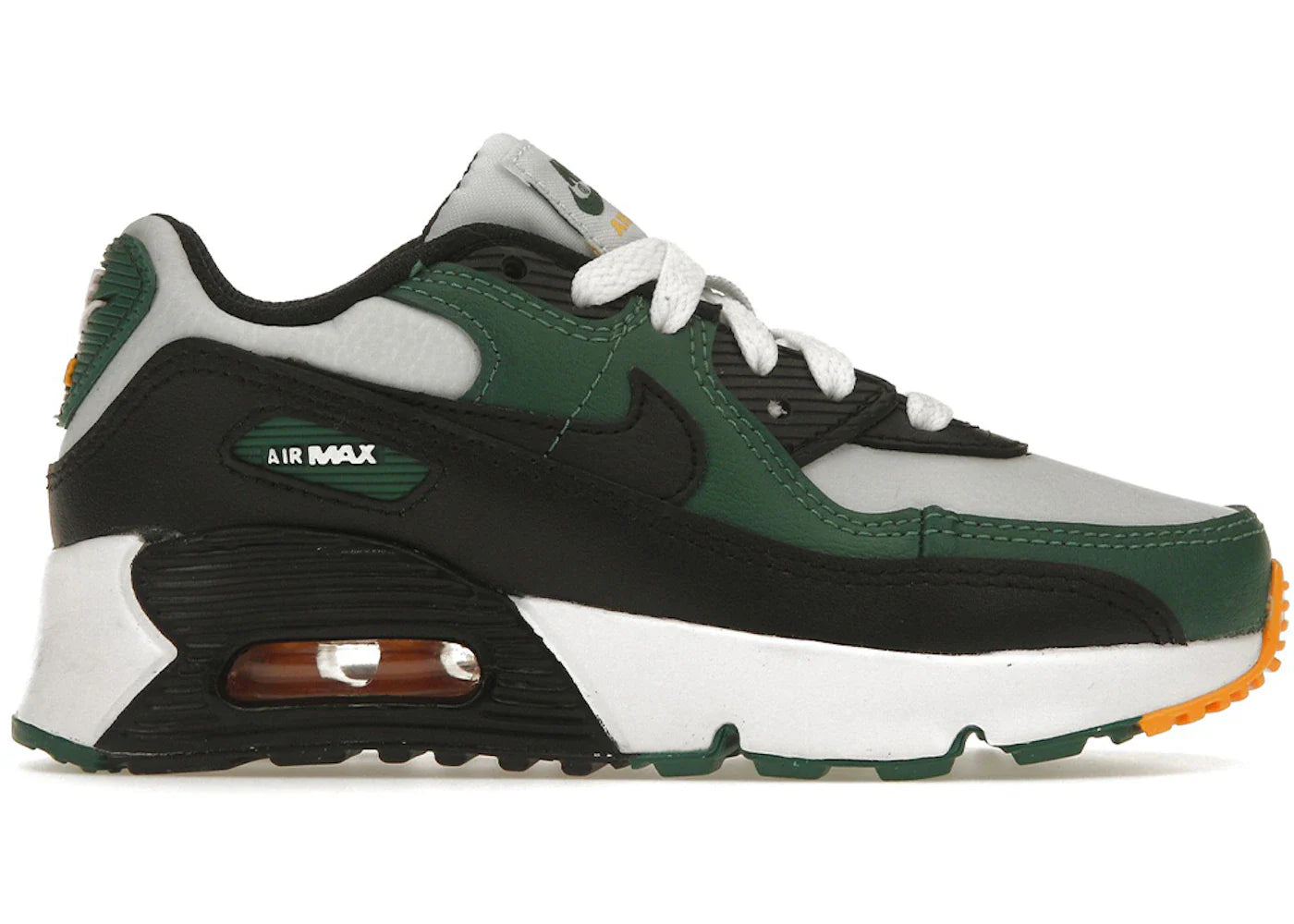 Nike Air Max 90 Leather Platinum Gorge Green (PS)
