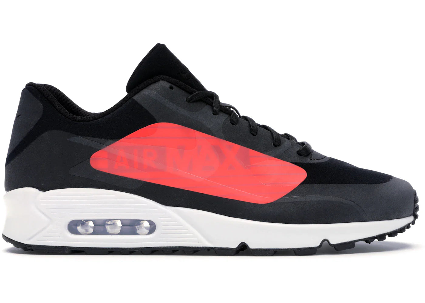 Nike Air Max 90 NS Big Logo Black Crimson