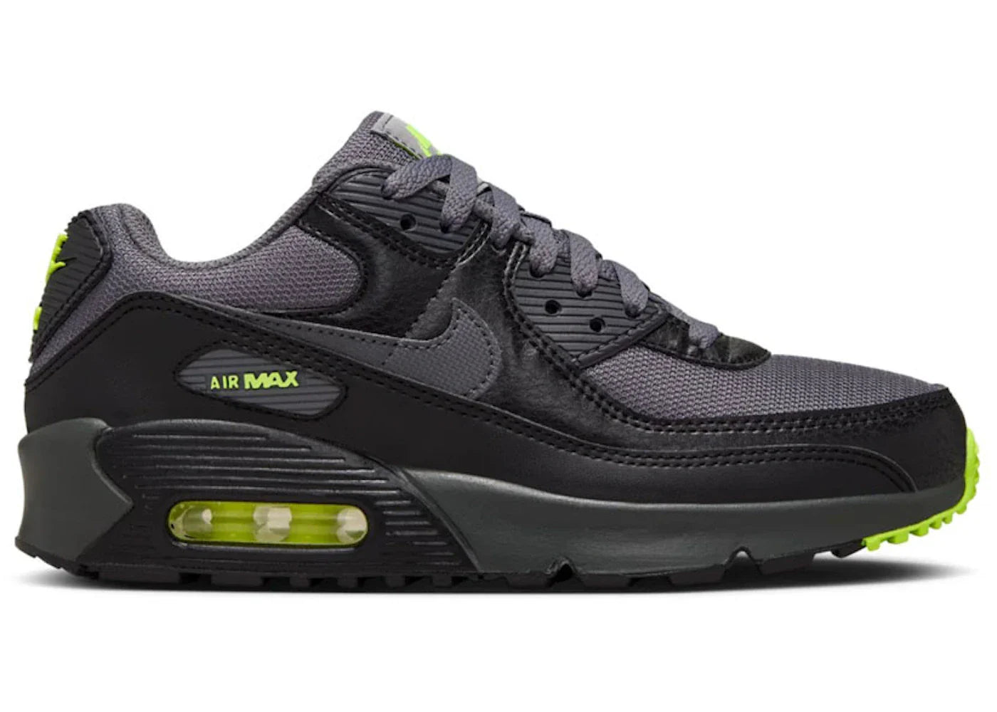 Nike Air Max 90 Next Nature Black Volt (GS)