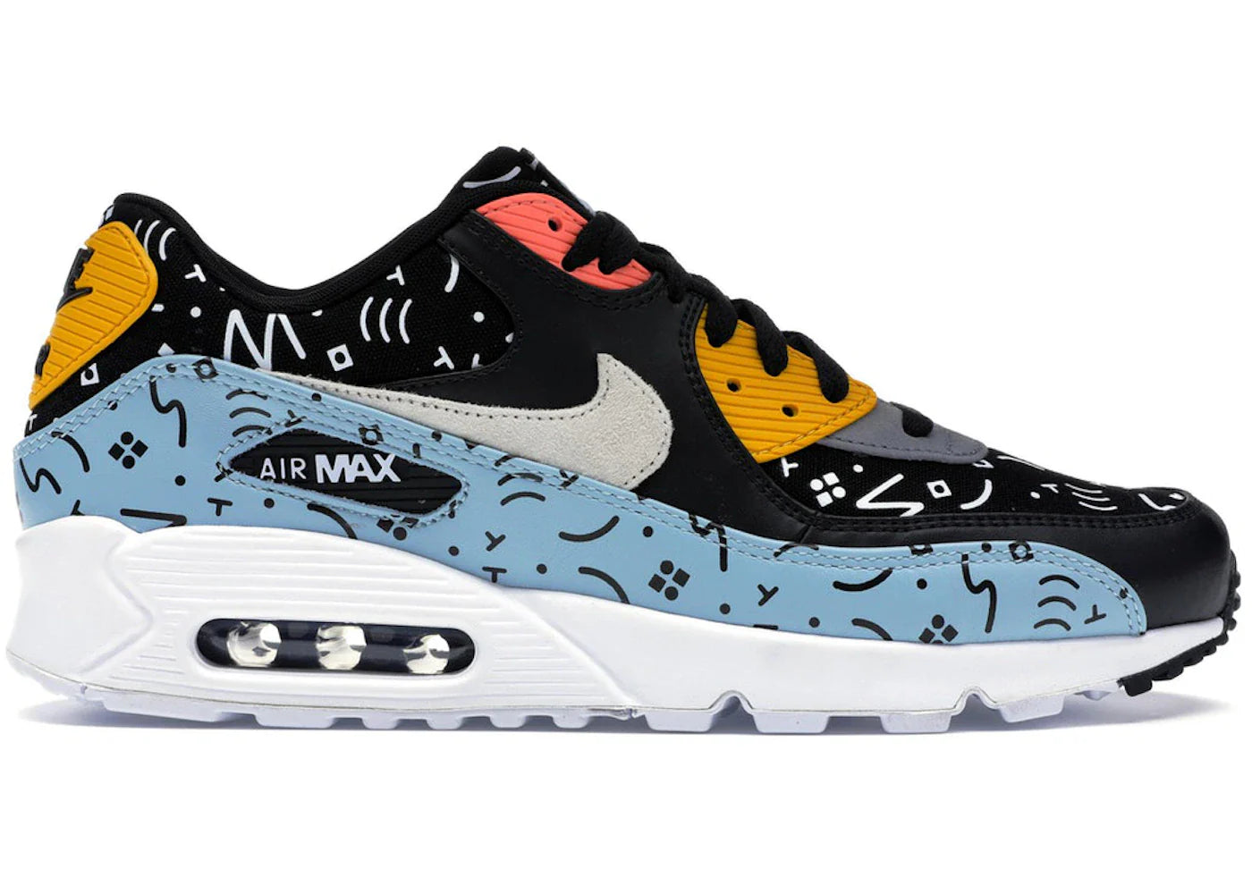 Nike Air Max 90 Random Scribbles